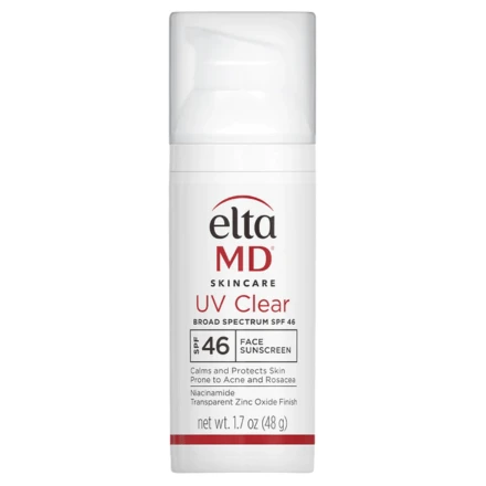 Elta MD UV Clear Broad-Spectrum SPF 46 1.7oz / 50ml 1 Elta MD UV Clear Broad-Spectrum SPF 46 1.7oz / 50ml