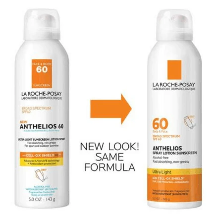 LA ROCHE-POSAY La Roche Posay Anthelios Spray Lotion Sunscreen SPF 60 5oz / 148ml 4 LA ROCHE-POSAY La Roche Posay Anthelios Spray Lotion Sunscreen SPF 60 5oz / 148ml - Image 4