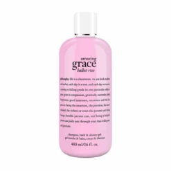 Philosophy 3 In 1 Shower Gel Amazing Grace Ballet Rose 16oz