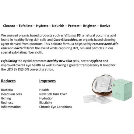 Contours Rx B5 Eyelid Prep Pads 6 Contours Rx B5 Eyelid Prep Pads - Image 6