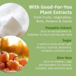 Hempz Pumpkin Spice & Vanilla Chai Herbal Body Scrub 4oz / 110ml -Skin Care By Alana BodyScrub3