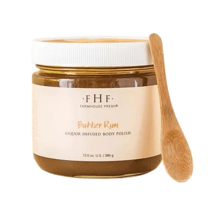 FarmHouse Fresh Butter Rum Brown Sugar Body Polish 13.6oz / 402ml 4 FarmHouse Fresh Butter Rum Brown Sugar Body Polish 13.6oz / 402ml - Image 4