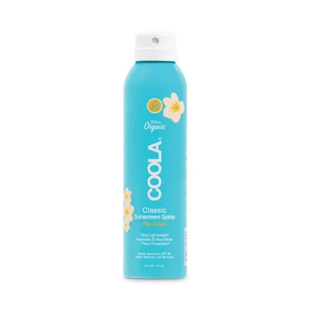 Coola Classic Body Organic Sunscreen Spray SPF 30 Piña Colada 1 Coola Classic Body Organic Sunscreen Spray SPF 30 Piña Colada