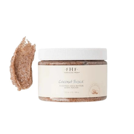 FarmHouse Fresh Coconut Beach Whipped Shea Butter Body Polish 13.6oz / 402ml 4 FarmHouse Fresh Coconut Beach Whipped Shea Butter Body Polish 13.6oz / 402ml - Image 4