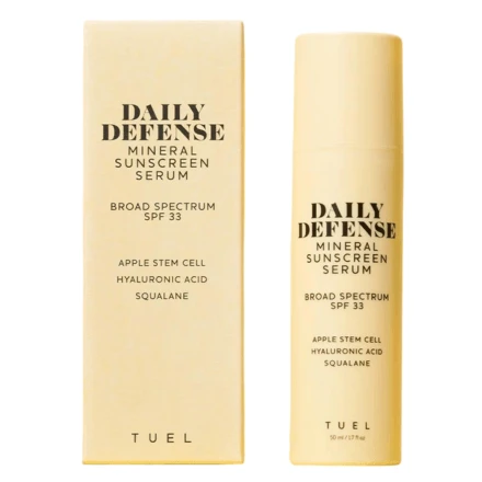 Tuel Daily Defense Mineral Sunscreen Serum 1 Tuel Daily Defense Mineral Sunscreen Serum