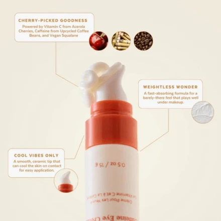 Three Ships First Light Vitamin C + Caffeine Eye Cream 0.5oz / 15ml 2 Three Ships First Light Vitamin C + Caffeine Eye Cream 0.5oz / 15ml - Image 2