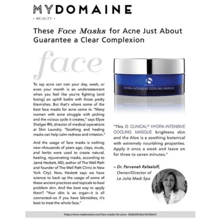 IS Clinical Hydra-Intensive Cooling Masque 4oz / 120ml 3 IS Clinical Hydra-Intensive Cooling Masque 4oz / 120ml - Image 3