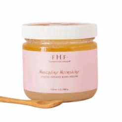 FarmHouse Fresh Muscadine Moonshine Liquor Infused Body Polish 13.6oz / 402ml