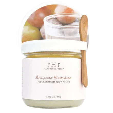 FarmHouse Fresh Muscadine Moonshine Liquor Infused Body Polish 13.6oz / 402ml 2 FarmHouse Fresh Muscadine Moonshine Liquor Infused Body Polish 13.6oz / 402ml - Image 2