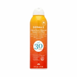 Derma E Ultra Sheer Mineral Body Sunscreen Mist SPF 30 6oz