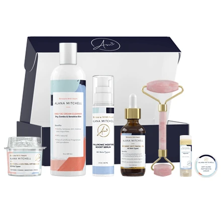 Alana Mitchell AM Skincare Routine Kit 1 Alana Mitchell AM Skincare Routine Kit