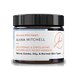 Alana Mitchell Brightening & Exfoliating Pumpkin Anti-Aging Masque 0.5oz / 15ml (Free Gift)