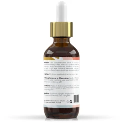 Alana Mitchell Organic MCT Facial Oil 2oz / 60ml 13 Alana Mitchell Organic MCT Facial Oil 2oz / 60ml -Skin Care By Alana back of product mct oil