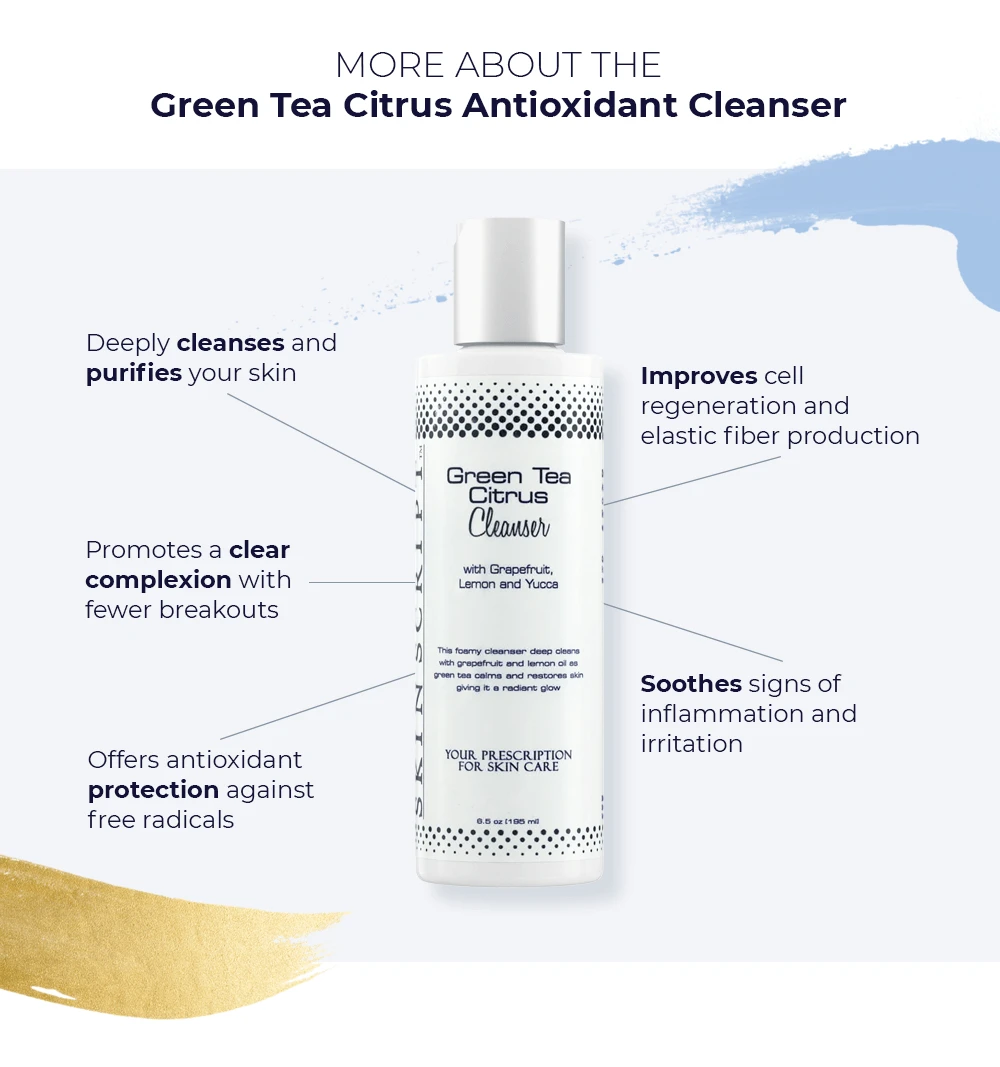Skin Script Green Tea Citrus Cleanser - Image 6