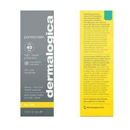 Dermalogica Porescreen Mineral Sunscreen SPF 40 1oz 2 Dermalogica Porescreen Mineral Sunscreen SPF 40 1oz - Image 2